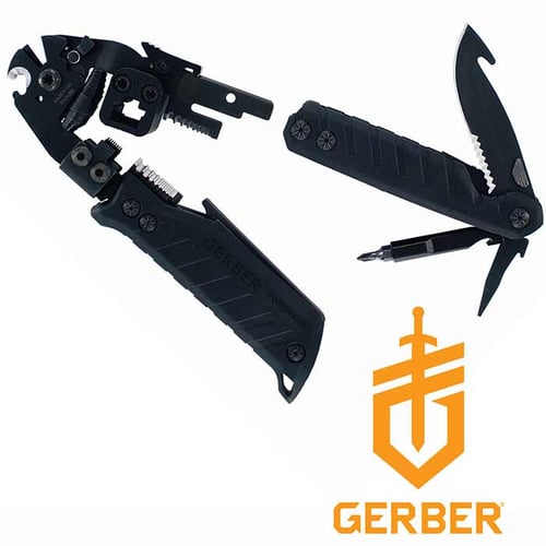 Cable Dawg Multiple Tools Black with Multicam Sheath | 013658123519